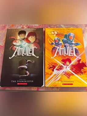 Amulet Books One & Eight - NY Times Bestseller